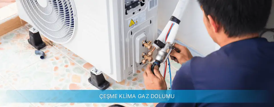 Çeşme İlçemi Gree Klima Gaz Dolumu